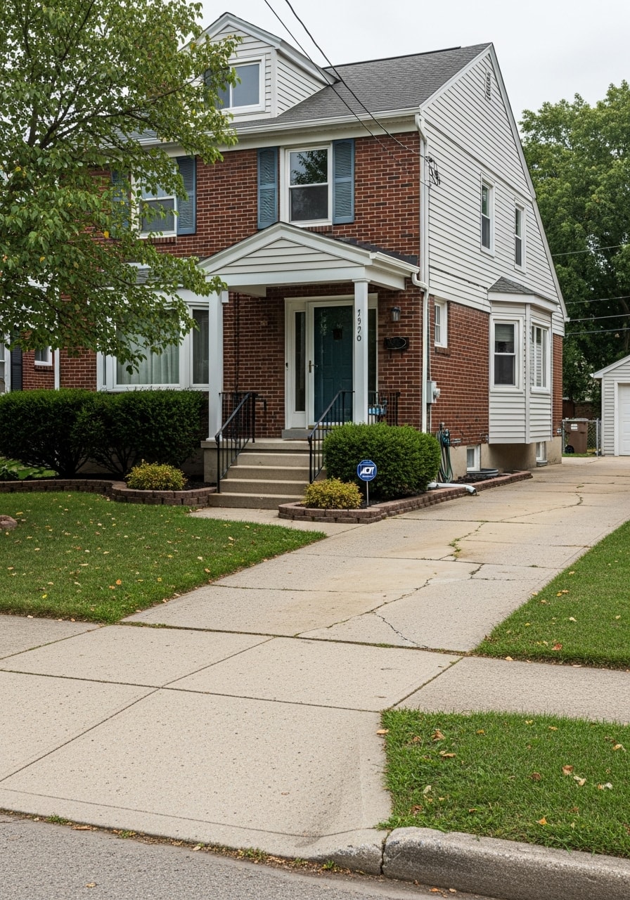 Youngstown home with front porch and established landscaping, showing common residential property style in the area.